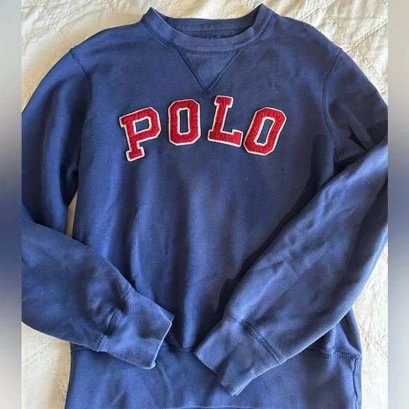 Navy polo jumper XS - Picture 1 of 5
